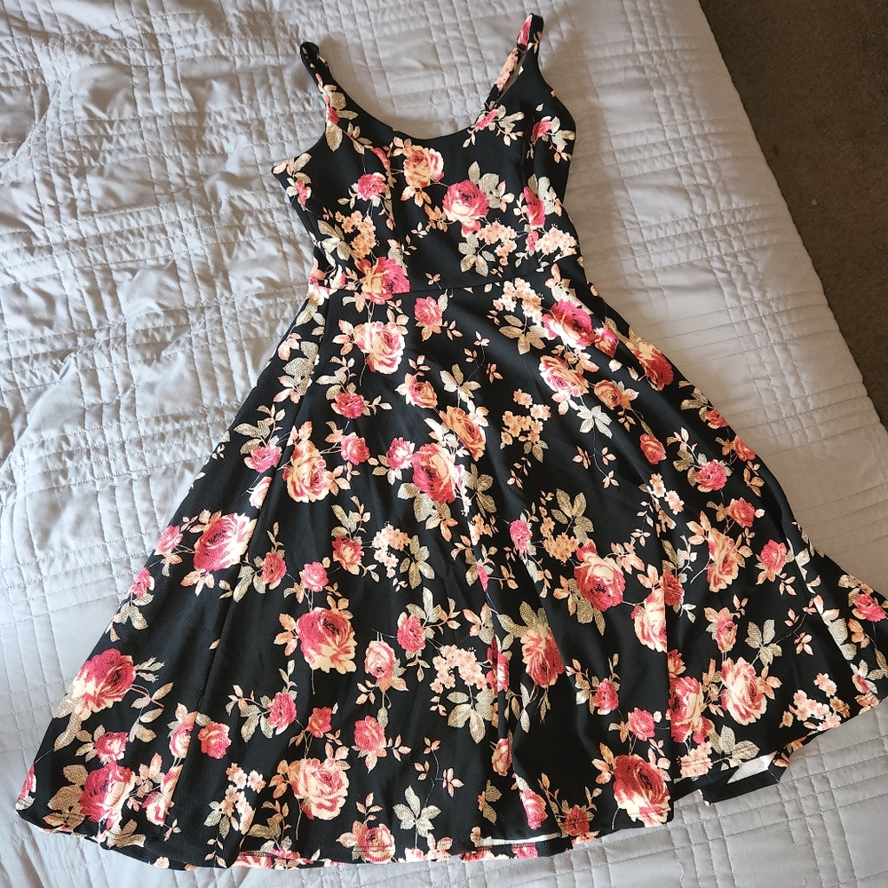 Mod Cloth floral dress